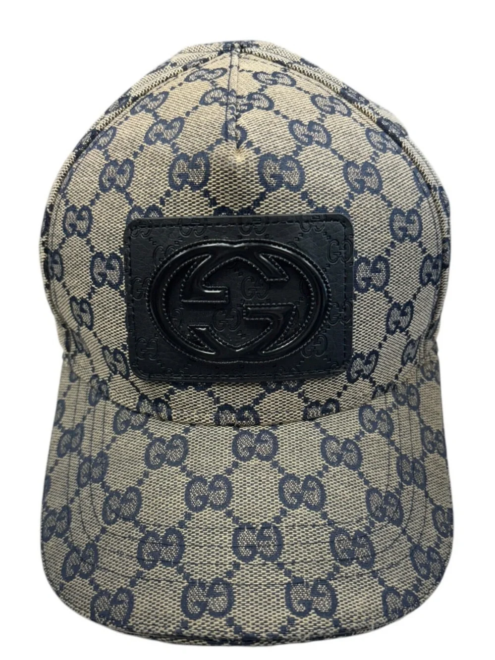 GUCCI SIGNATURE GG SUPREME BASEBALL HAT SZ m - Picture 1 of 4